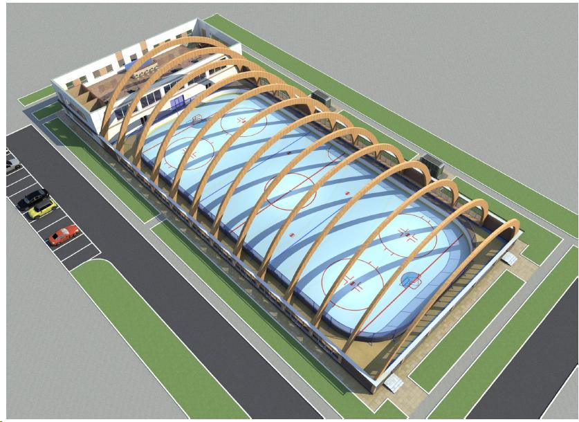 Проект спортивного сооружения